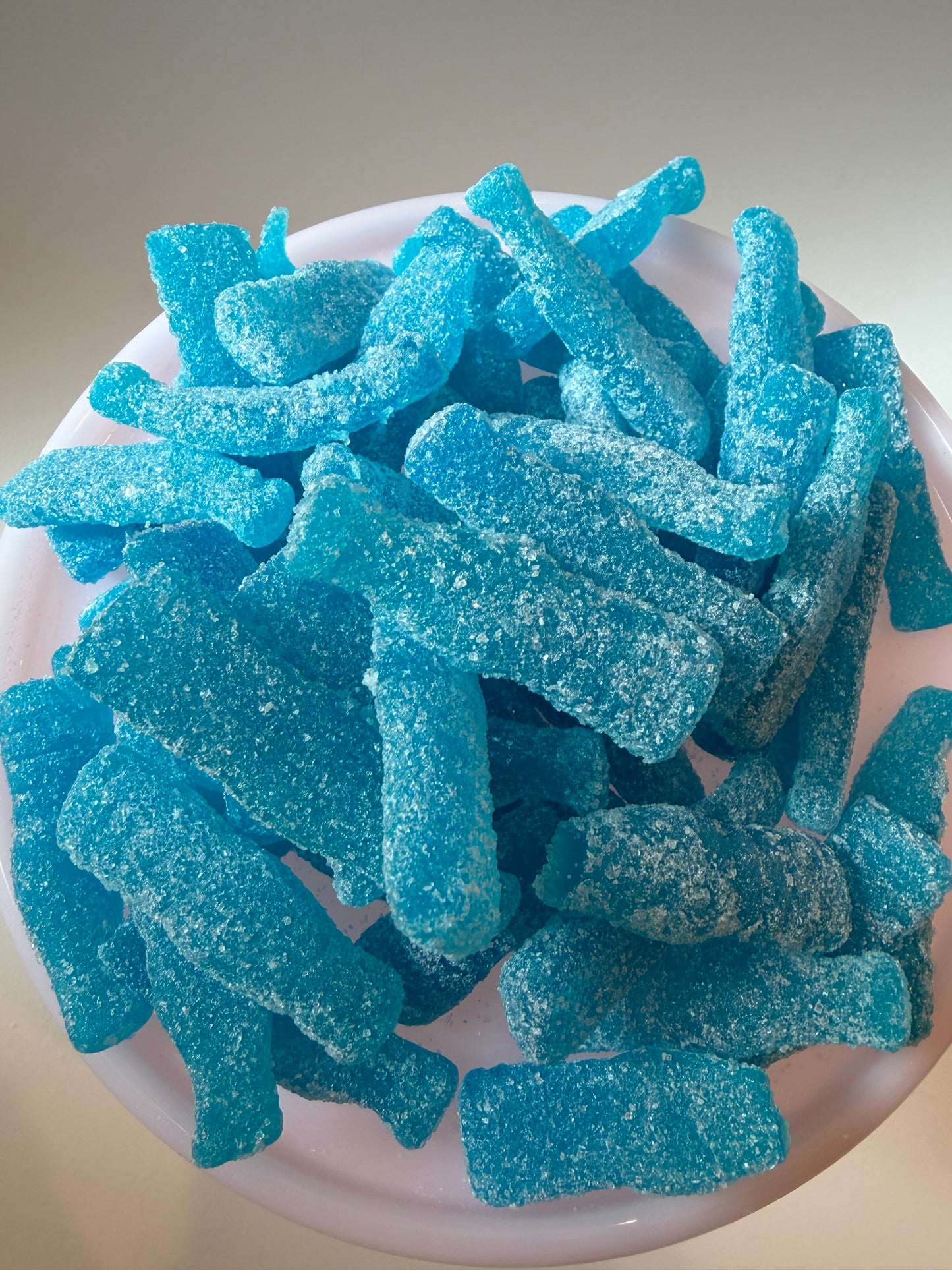 Blue raspberry bottles