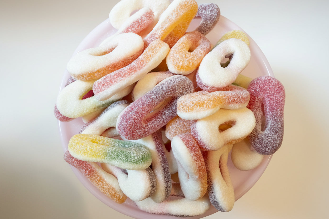 Rainbow Foam Rings